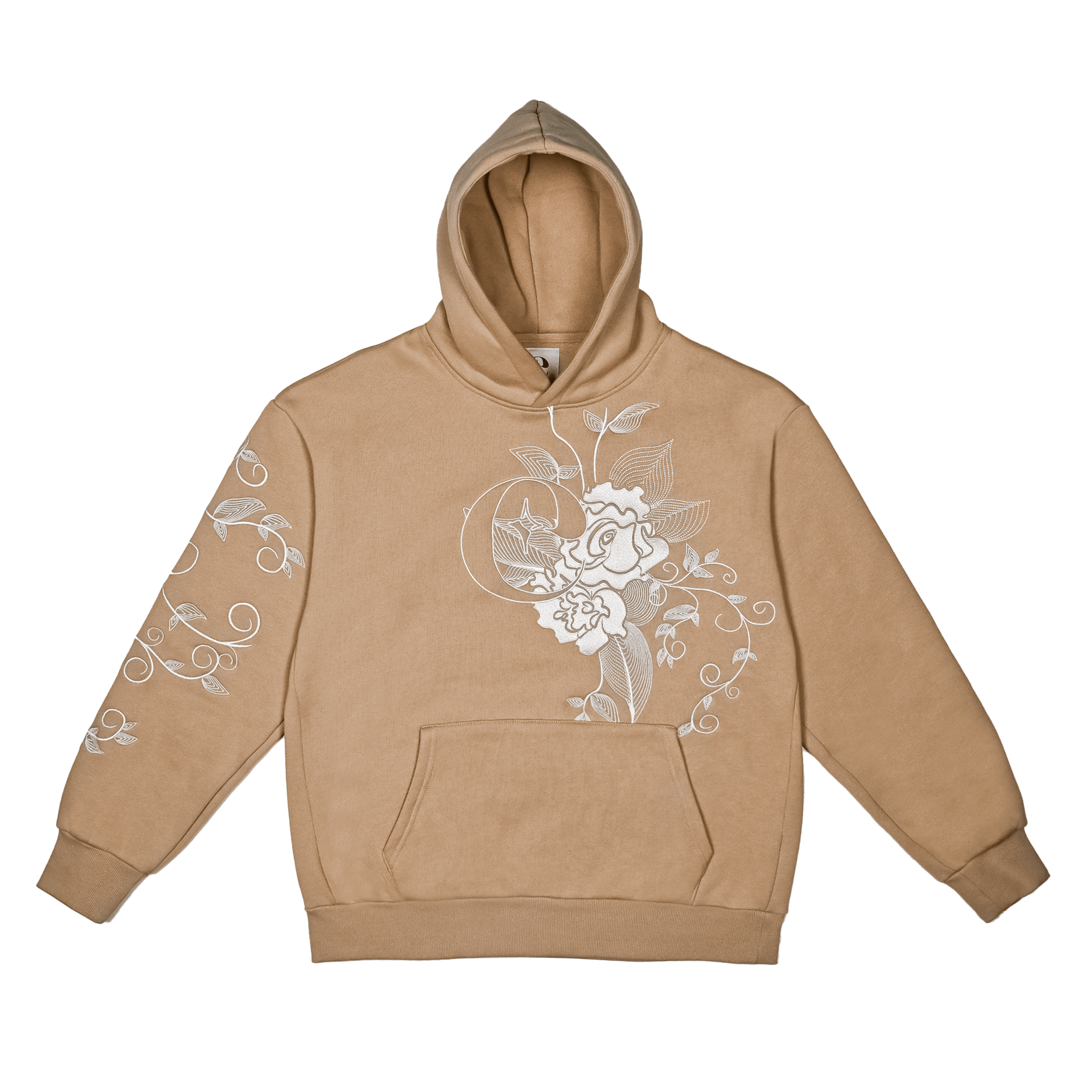 Bloom Heavyweight Beige Hoodie